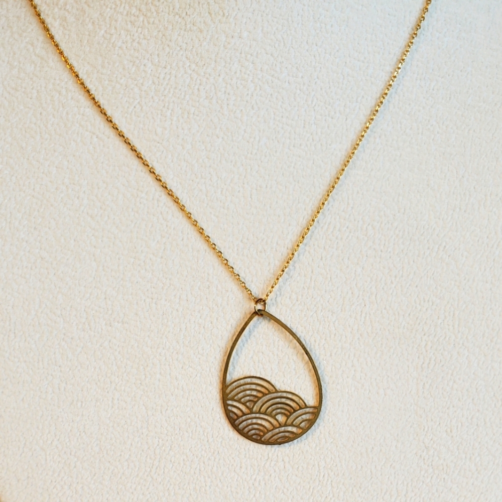Raindrop Cloud Necklace